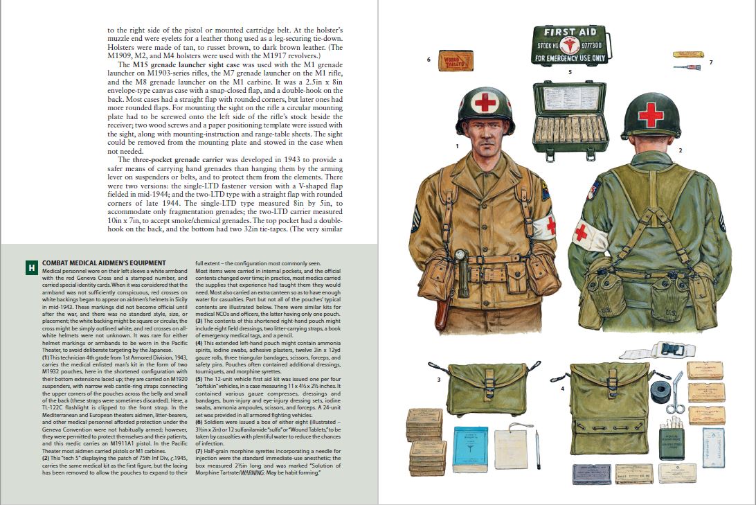 pour Desmont Osprey Elite n°210 WWII US Army Combat equipements.JPG
