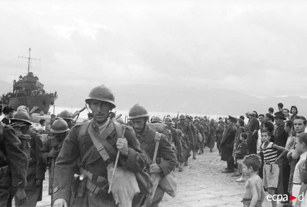 1943 9 9 LE BASQUE Ajaccio  libération de la corse.jpg